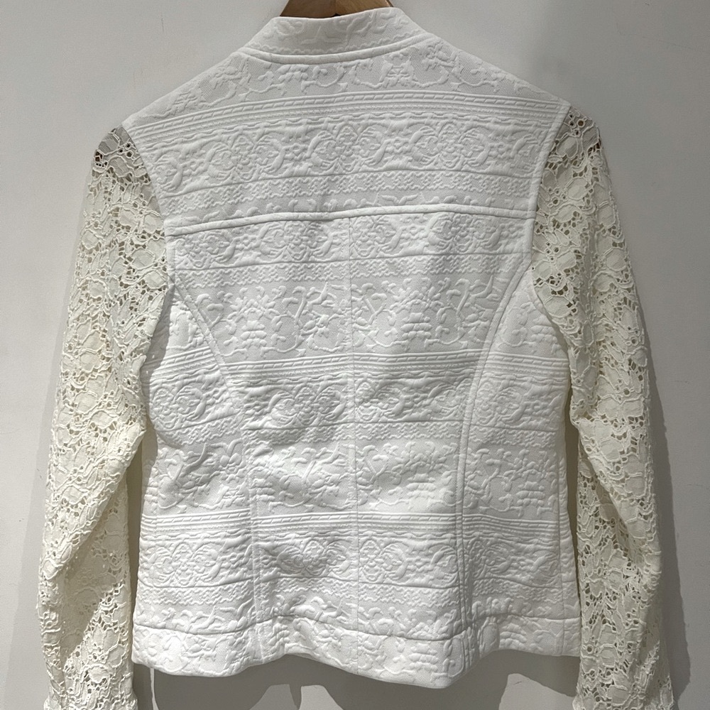 ISAAC MIZRAHI LIVE - IVORY JACKET 538502